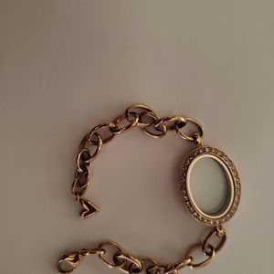 Origami owl rose gold bracelet
